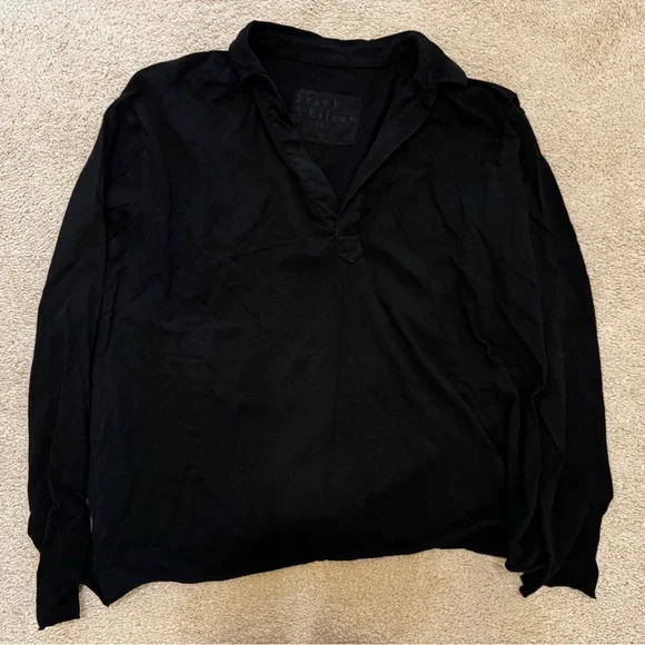 EUC Frank & Eileen PATRICK Popover Henley - Picture 2 of 3